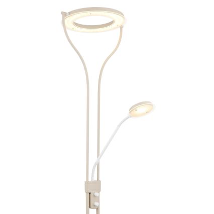 Globo - Candeeiro de pé LED dimerizável LED/20W/230V + LED/4W 3000K