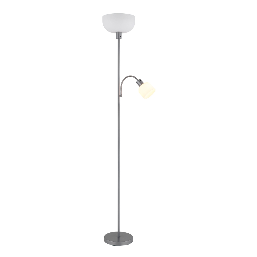 Globo - Candeeiro de pé 1xE27/40W/230V + 1xE14/25W