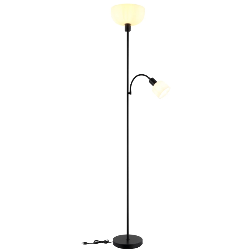 Globo - Candeeiro de pé 1xE27/40W/230V + 1xE14/25W