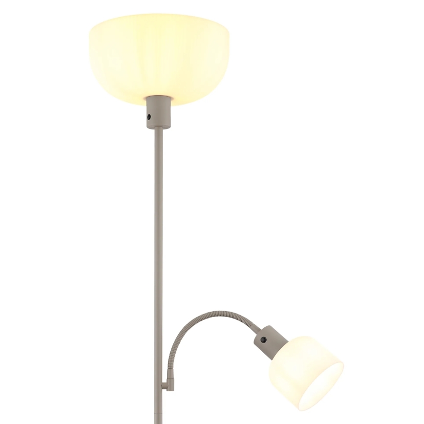 Globo - Candeeiro de pé 1xE27/40W/230V + 1xE14/25W