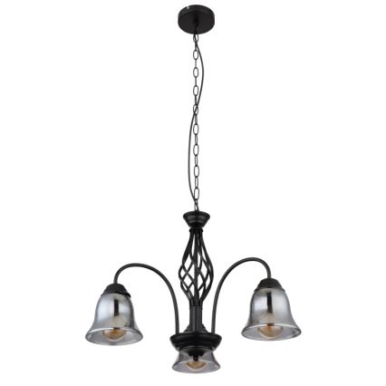 Globo - Candelabro suspenso 3xE27/60W/230V