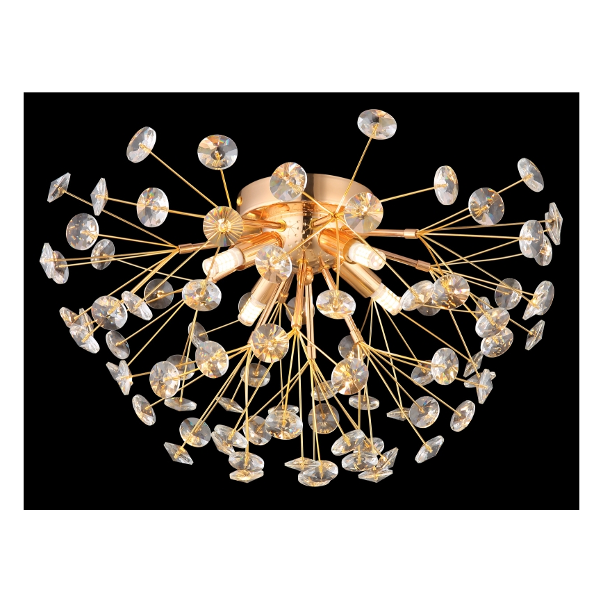 Globo - Iluminação de teto LED 4xG9/3,5W/230V diâmetro 45 cm dourado