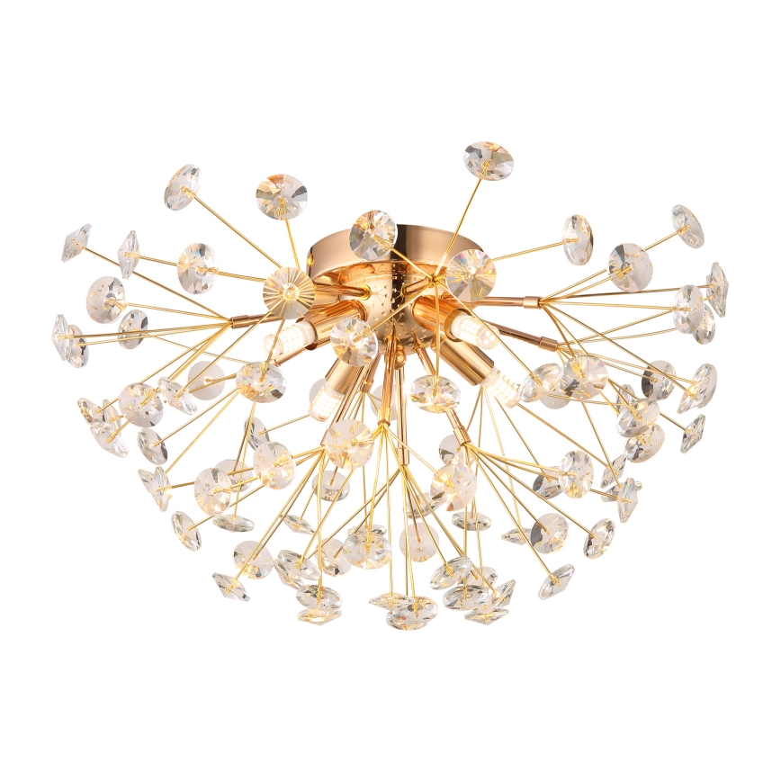 Globo - Iluminação de teto LED 4xG9/3,5W/230V diâmetro 45 cm dourado