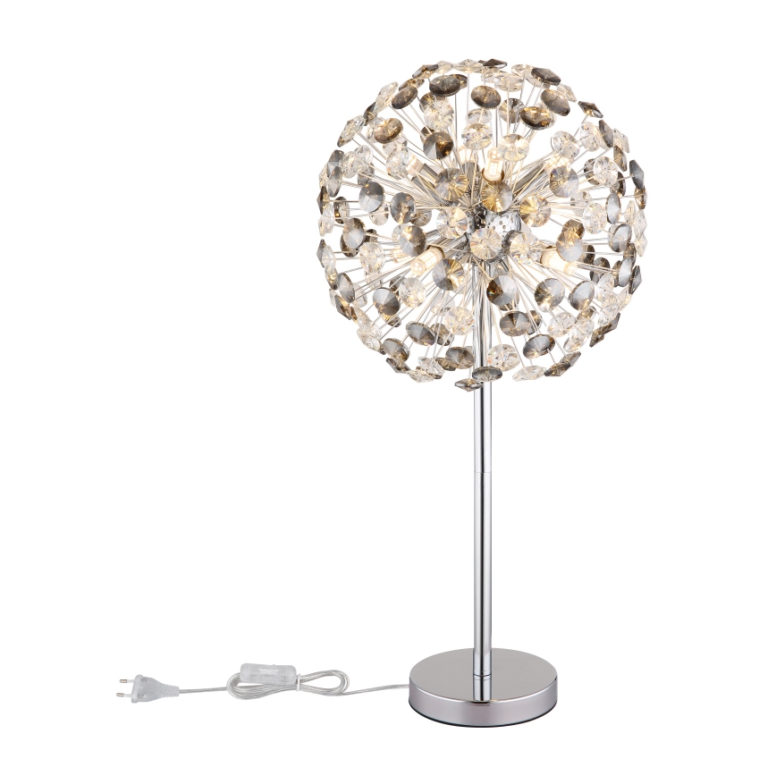 Globo - Candeeiro de mesa LED 8xG9/3,5W/230V cromado brilhante
