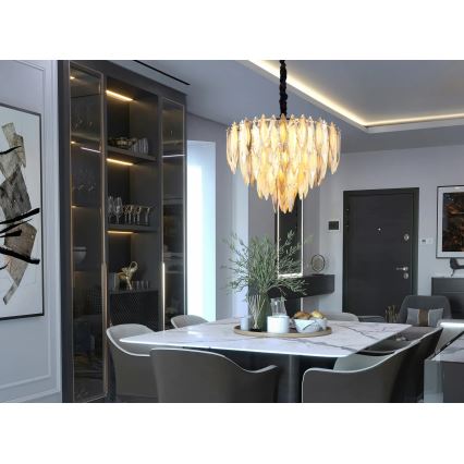 Globo - Lustre suspenso em cabo 12xE14/40W/230V