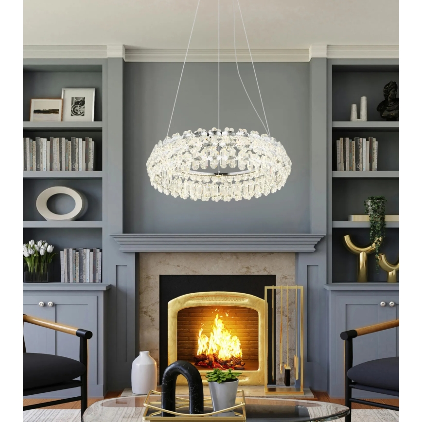 Globo - Lustre LED suspenso por cabo LED/50W/230V 4000K