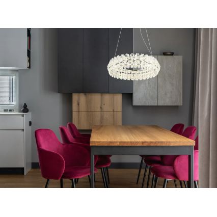 Globo - Lustre LED suspenso por cabo LED/50W/230V 4000K