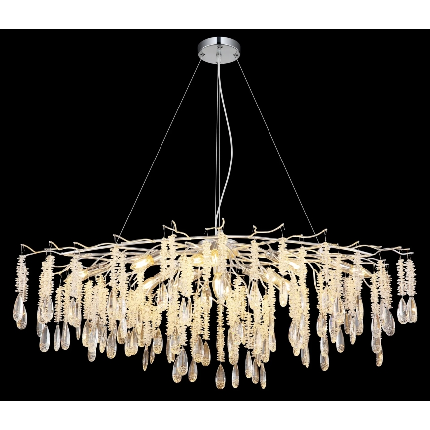 Globo - Lustre suspenso por cabo 12xE14/40W/230V