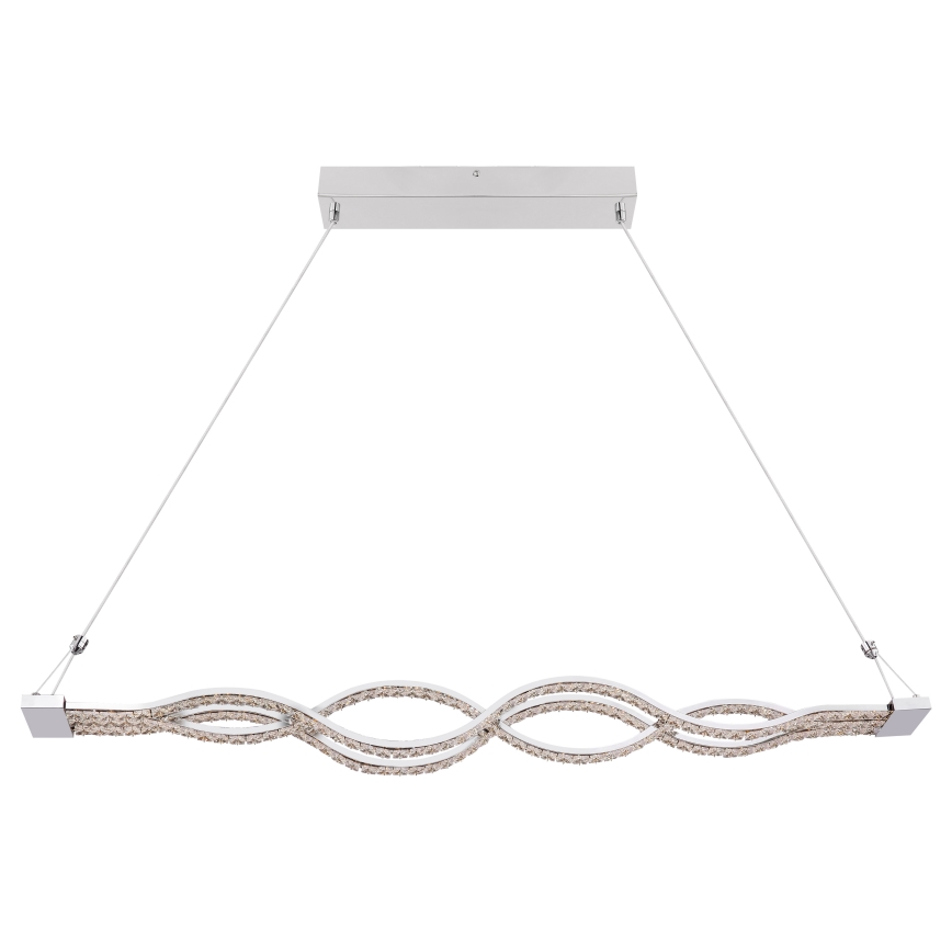 Globo - Lustre LED regulável suspenso por cabo LED/30W/230V + controlo remoto