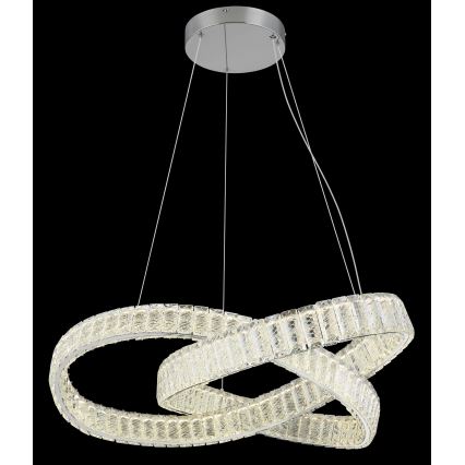 Globo - Lustre LED regulável em cabo LED/110W/230V 2700-6000K diâmetro 78 cm + comando à distância