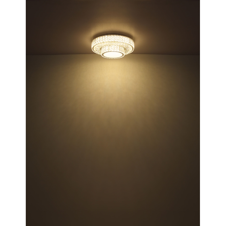 Globo - Luminária de teto LED dimmerizável LED/50W/230V 2700-6000K diâmetro 50 cm + controlo remoto