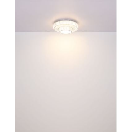 Globo - Luminária de teto LED dimmerizável LED/50W/230V 2700-6000K diâmetro 50 cm + controlo remoto