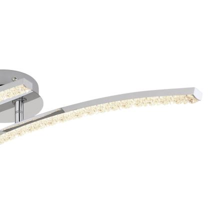 Globo - Candelabro montado à superfície, de casa de banho LED 2xLED/6W/230V IP44