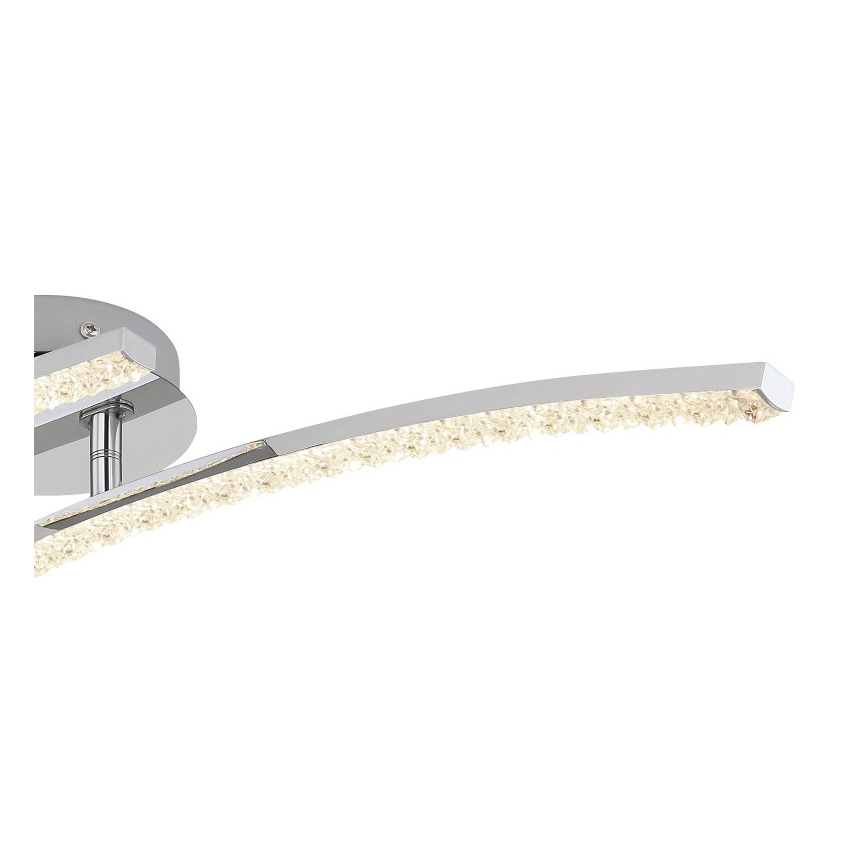 Globo - Candelabro montado à superfície, de casa de banho LED 2xLED/6W/230V IP44