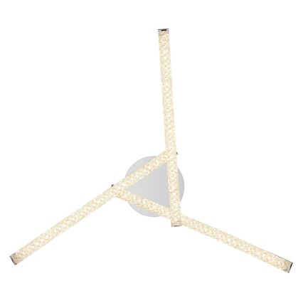 Globo - Candelabro montado à superfície, de casa de banho LED 3xLED/6W/230V IP44