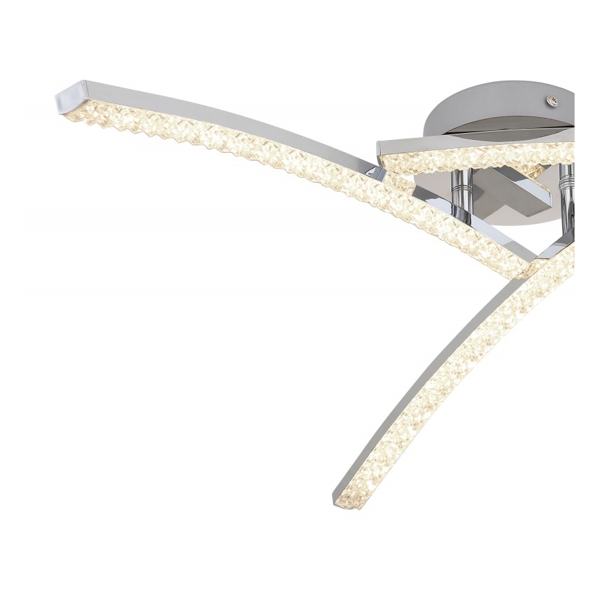 Globo - Candelabro montado à superfície, de casa de banho LED 3xLED/6W/230V IP44