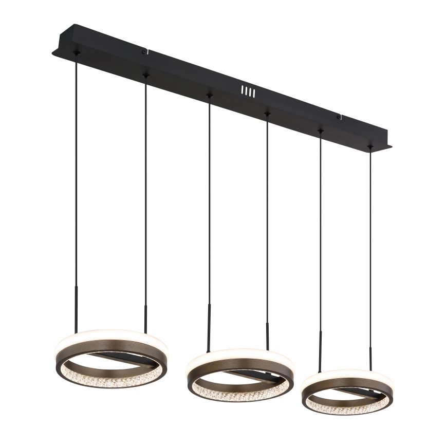 Globo - Lustre LED suspenso em cabo LED/40W/230V 3000/4000/6000K