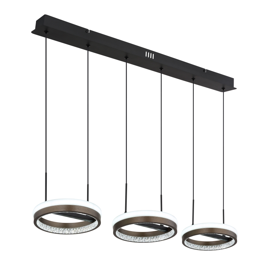 Globo - Lustre LED suspenso em cabo LED/40W/230V 3000/4000/6000K