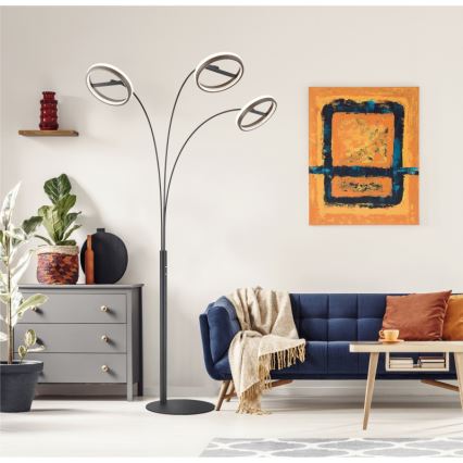 Globo - Candeeiro de pé LED regulável por toque LED/48W/230V 3000/4000/6000K