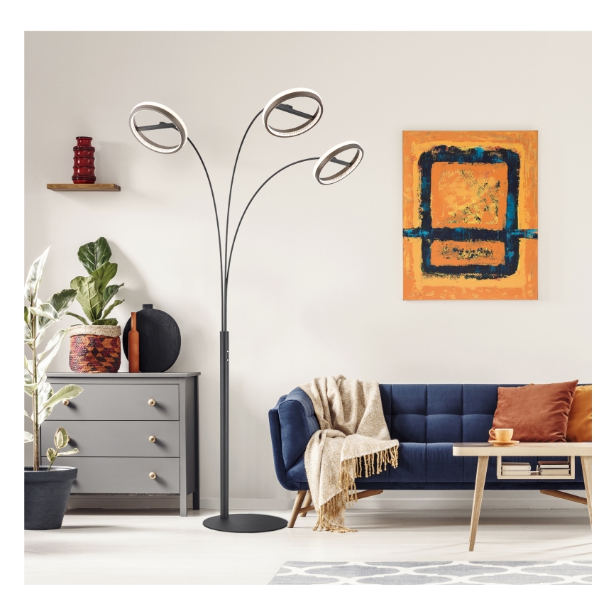 Globo - Candeeiro de pé LED regulável por toque LED/48W/230V 3000/4000/6000K