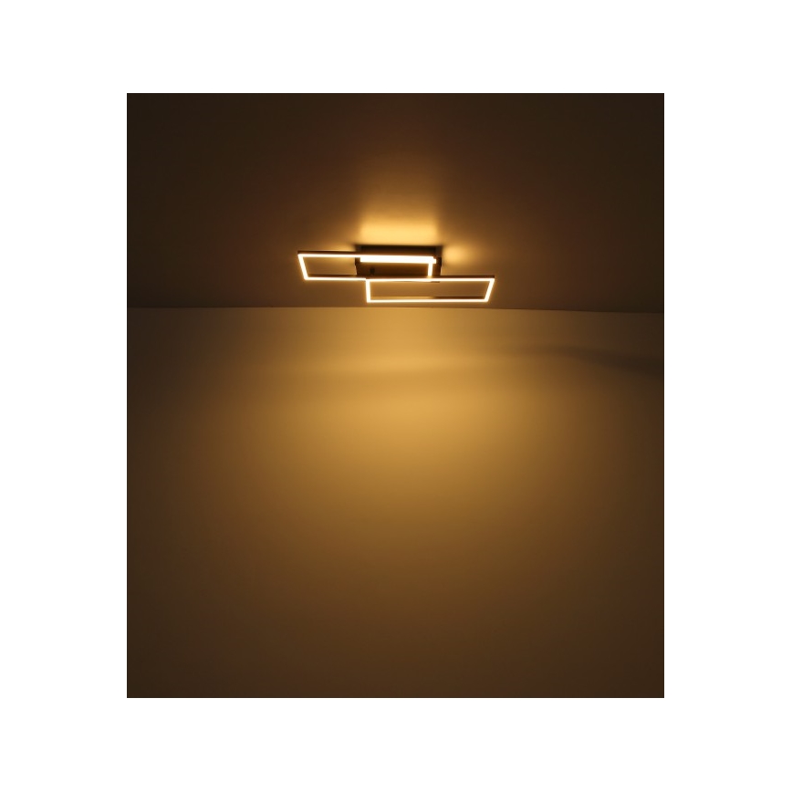 Globo - Iluminação de teto LED LED/40W/230V 62x27 cm cromado mate/preto