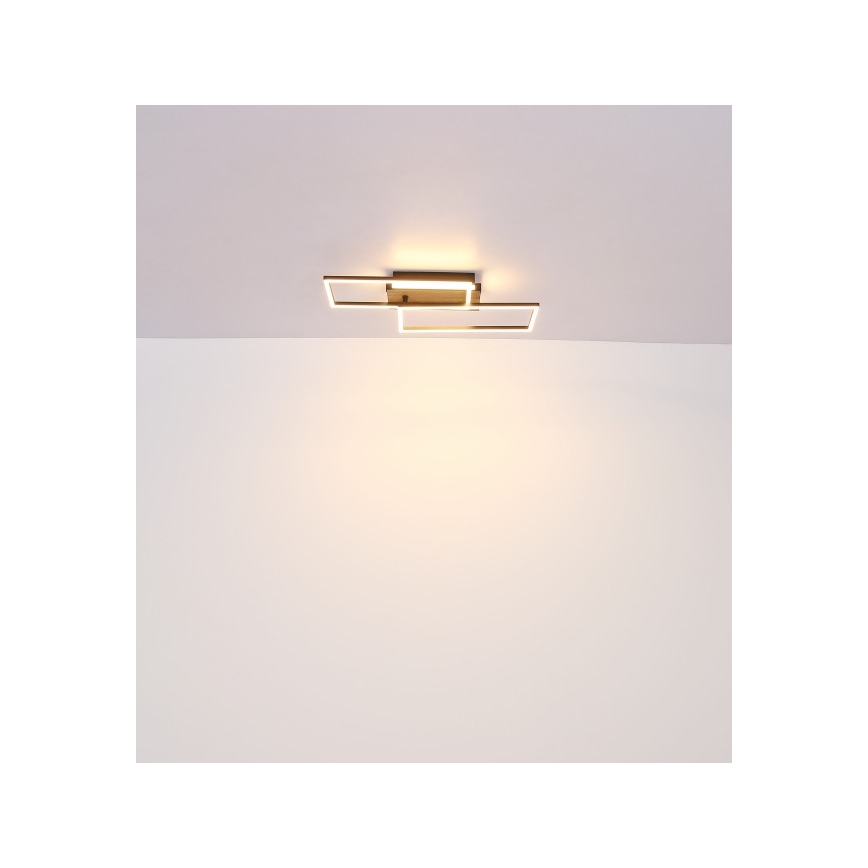 Globo - Iluminação de teto LED LED/40W/230V 62x27 cm cromado mate/preto