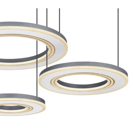 Globo - Candeeiro suspenso LED com regulação LED/80W/230V 2700-6000K preto + comando