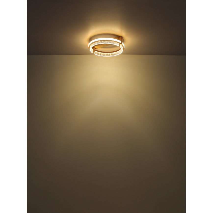 Globo - Luminária de teto de cristal LED dimmerizável LED/36W/230V 2700K-6000K + controlo remoto