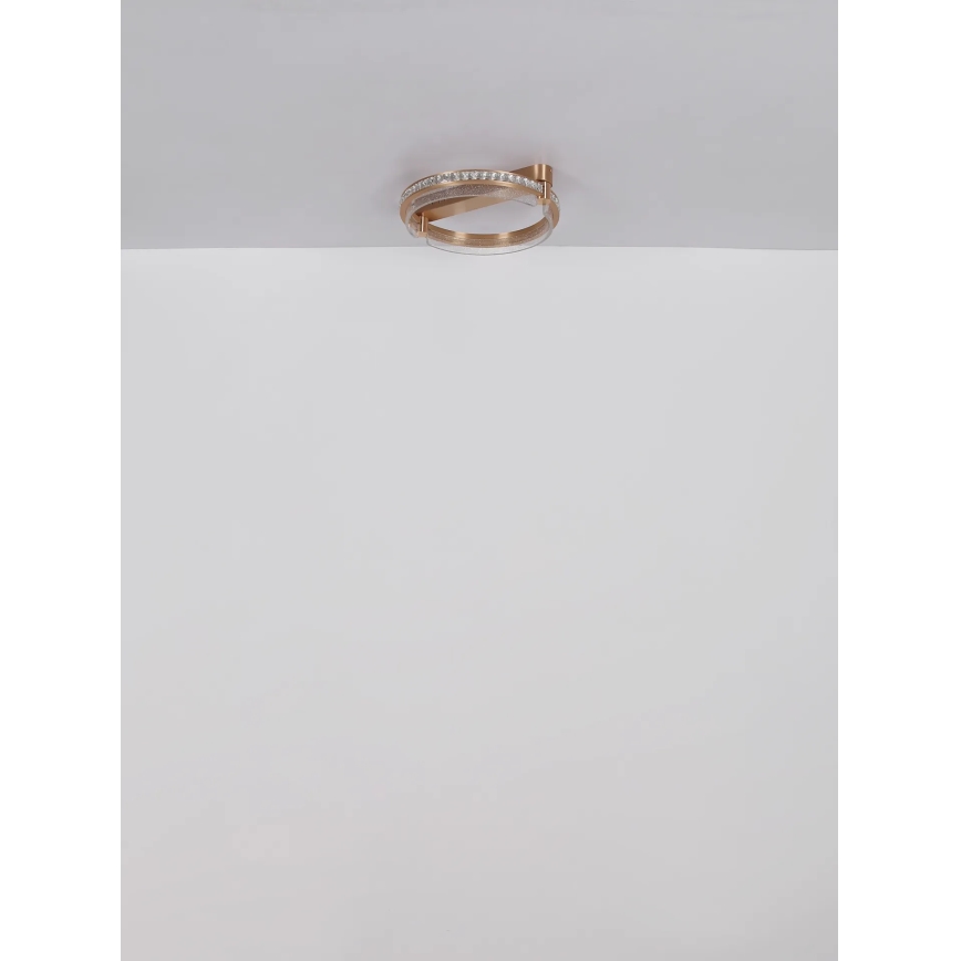 Globo - Luminária de teto de cristal LED dimmerizável LED/36W/230V 2700K-6000K + controlo remoto