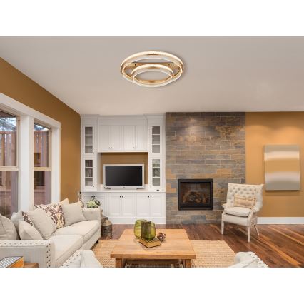 Globo - Luminária de teto LED regulável LED/78W/230V 2700K-6000K com controlo remoto