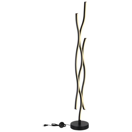 Globo - Candeeiro de chão LED LED/28W/230V 3000K preto