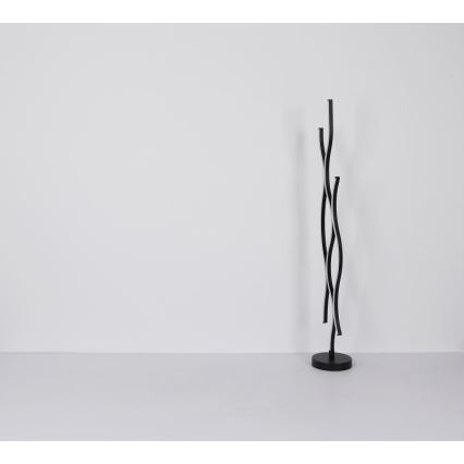 Globo - Candeeiro de chão LED LED/28W/230V 3000K preto/dourado