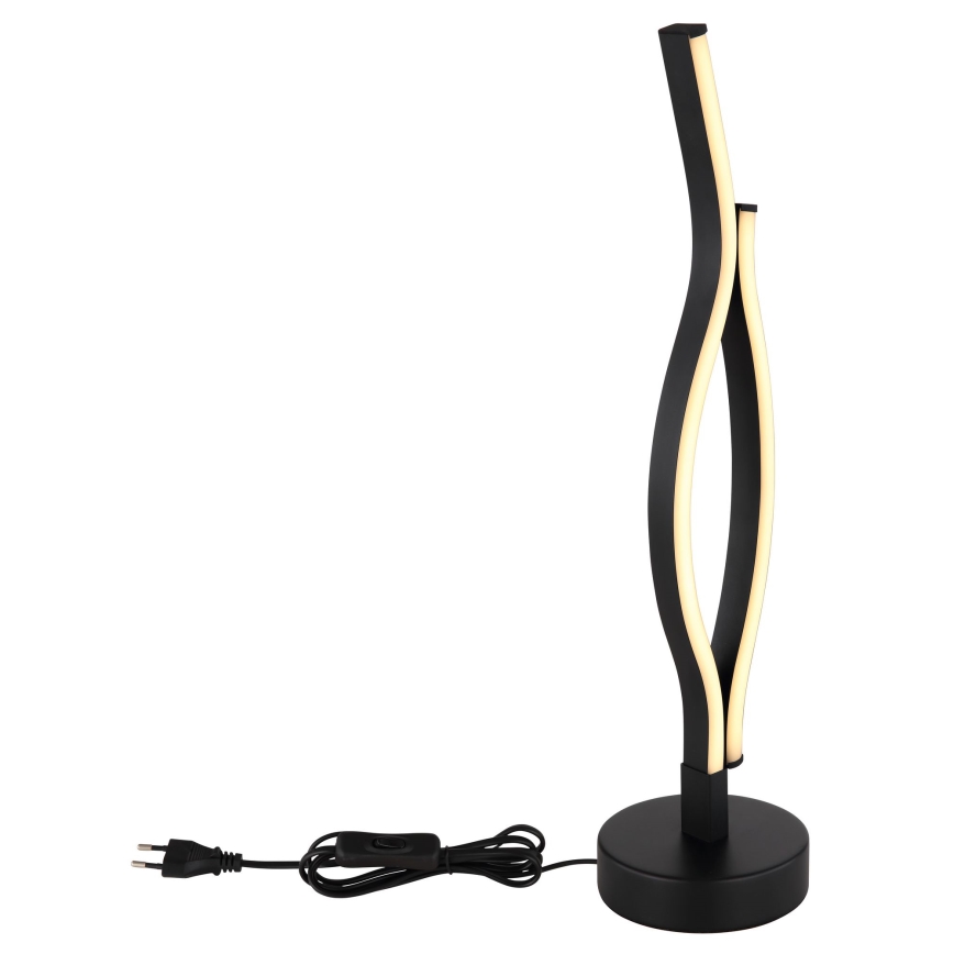 Globo - Candeeiro de mesa LED LED/12W/230V preto