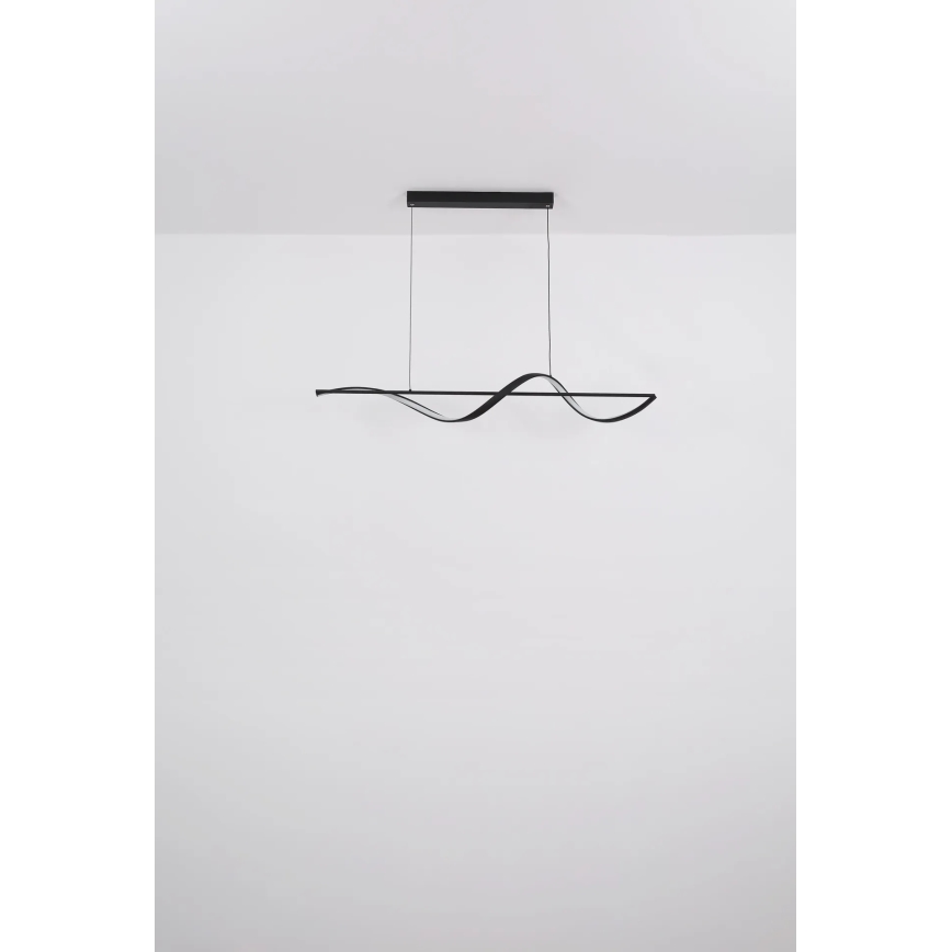 Globo - Candeeiro suspenso LED LED/24W/230V 3000K preto