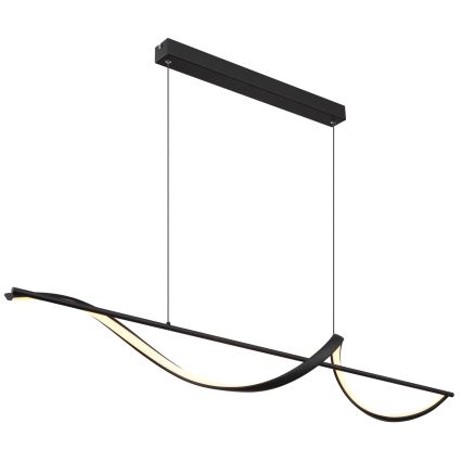 Globo - Candeeiro suspenso LED LED/24W/230V 3000K preto