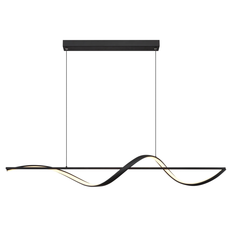 Globo - Candeeiro suspenso LED LED/24W/230V 3000K preto