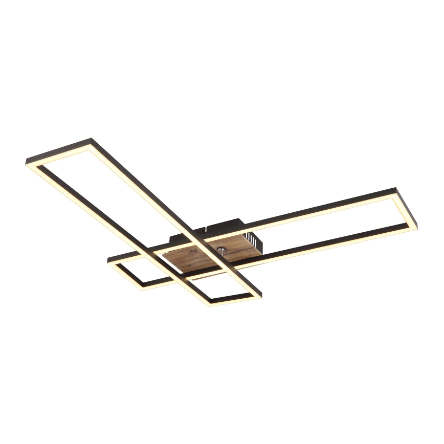 Globo - Iluminação de teto LED LED/30W/230V 3000K 60x80 cm preto