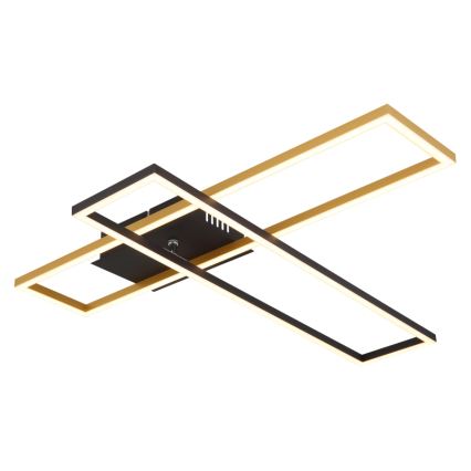 Globo - Iluminação de teto LED LED/30W/230V 3000K 60x80 cm preto/dourado
