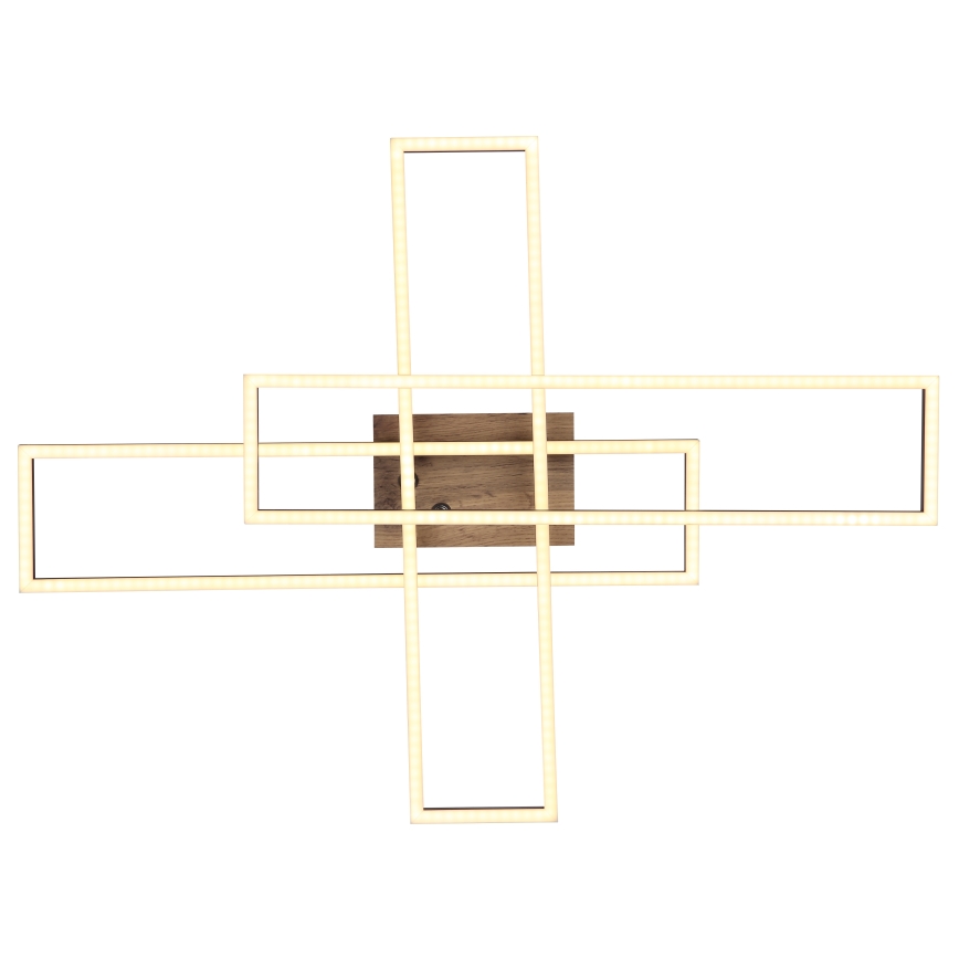 Globo - Iluminação de teto LED LED/40W/230V 3000K 60x80 cm preto