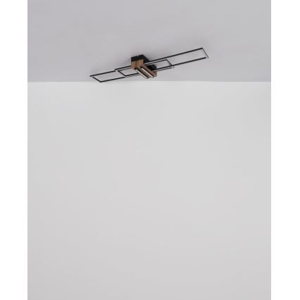Globo - Iluminação de teto LED LED/40W/230V 3000K 25x100 cm preto