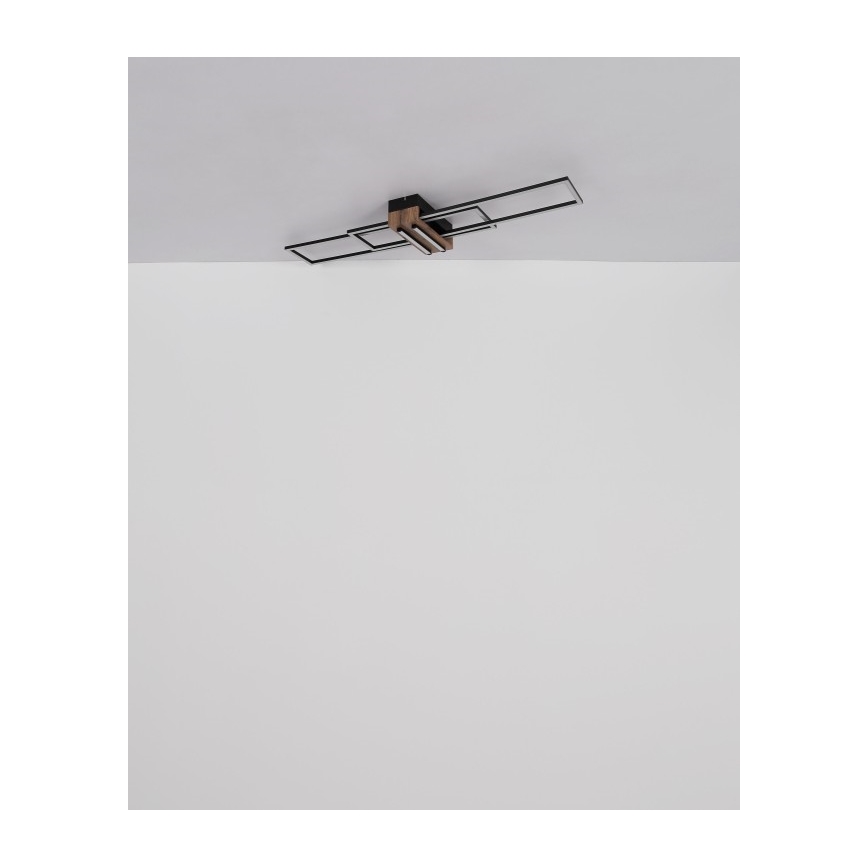 Globo - Iluminação de teto LED LED/40W/230V 3000K 25x100 cm preto