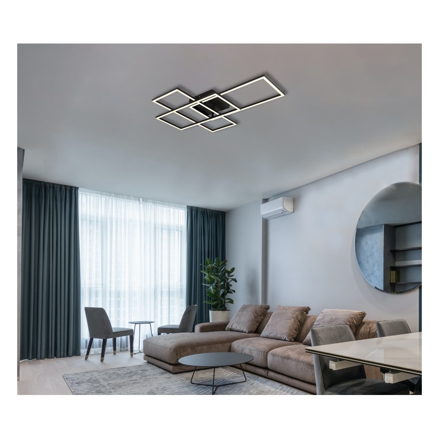 Globo - Luminária de teto LED regulável LED/40W/230V 2700-6500K 51x74 cm Wi-Fi Tuya + controlo remoto