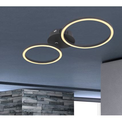 Globo - Candelabro montado à superfície LED LED/24W/230V