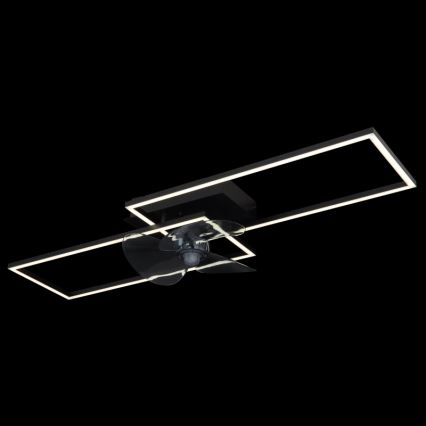 Globo - Candeeiro de teto LED dimerizável com ventilador LED/38W/230V 3000-6500K + comando à distância