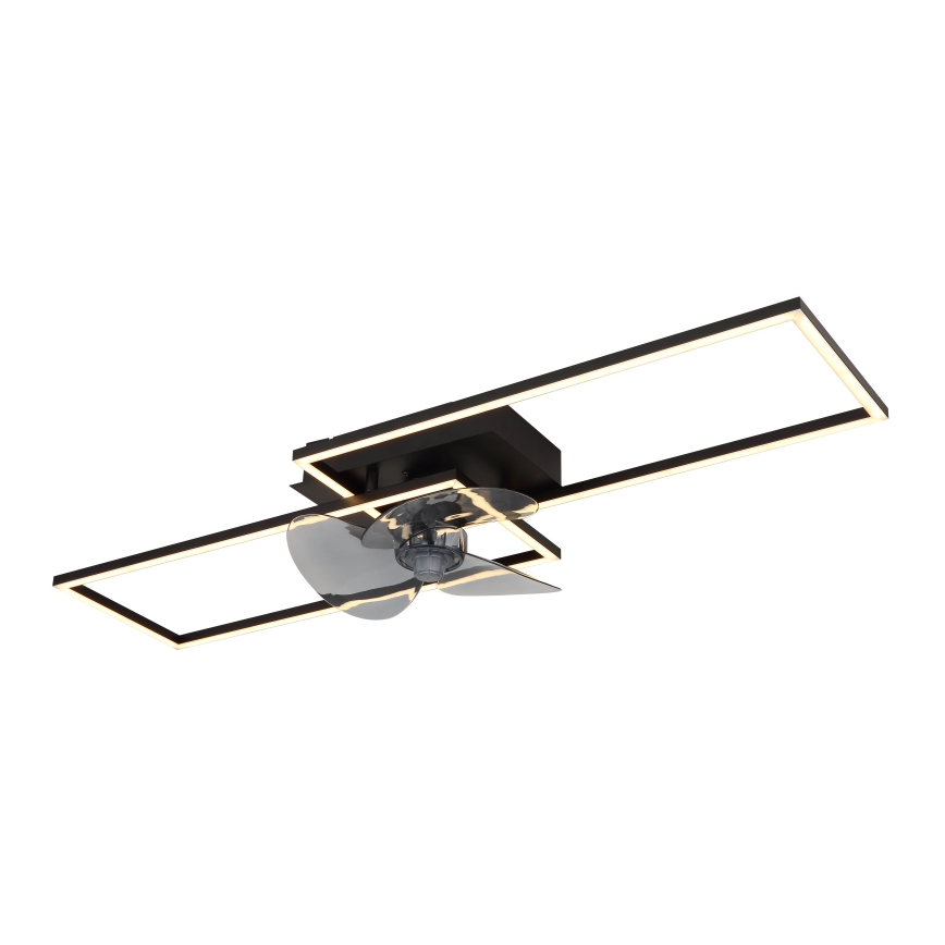 Globo - Candeeiro de teto LED dimerizável com ventilador LED/38W/230V 3000-6500K + comando à distância