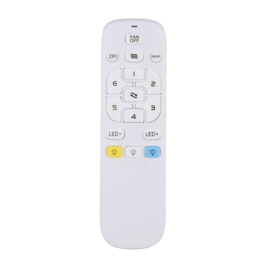 Globo - Candeeiro de teto LED dimerizável com ventilador LED/38W/230V 3000-6500K + comando à distância