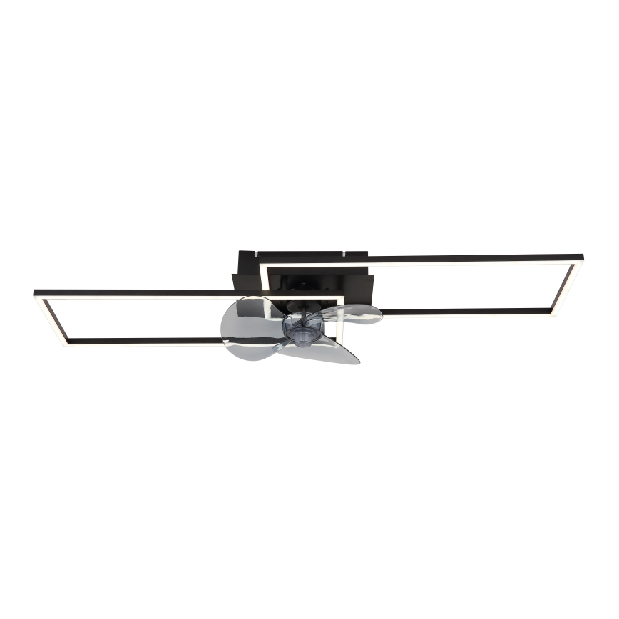 Globo - Candeeiro de tecto LED dimerizável com ventilador LED/38W/230V 3000-6500K + comando à distância