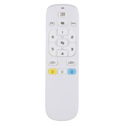 Globo - Candeeiro de tecto LED dimerizável com ventilador LED/38W/230V 3000-6500K + comando à distância