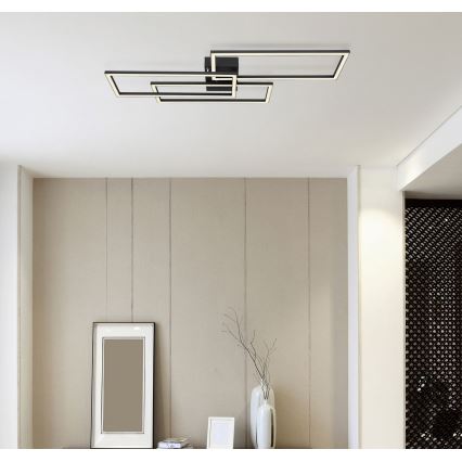 Globo - Iluminação de teto LED com regulação LED/58W/230V 2700-6500K Wi-Fi Tuya + comando