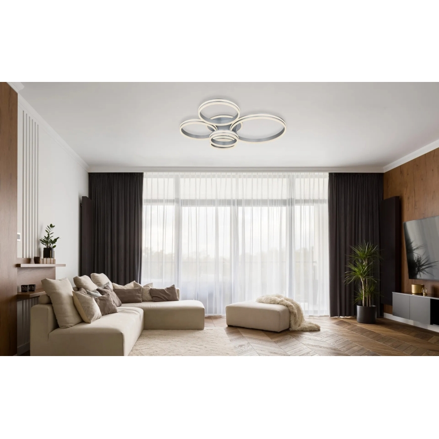 Globo - Plafon LED regulável LED/120W/230V 2700-6000K 90x114 cm + controlo remoto
